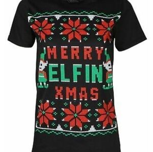 JEM Collection Elf Merry Christmas small NWT